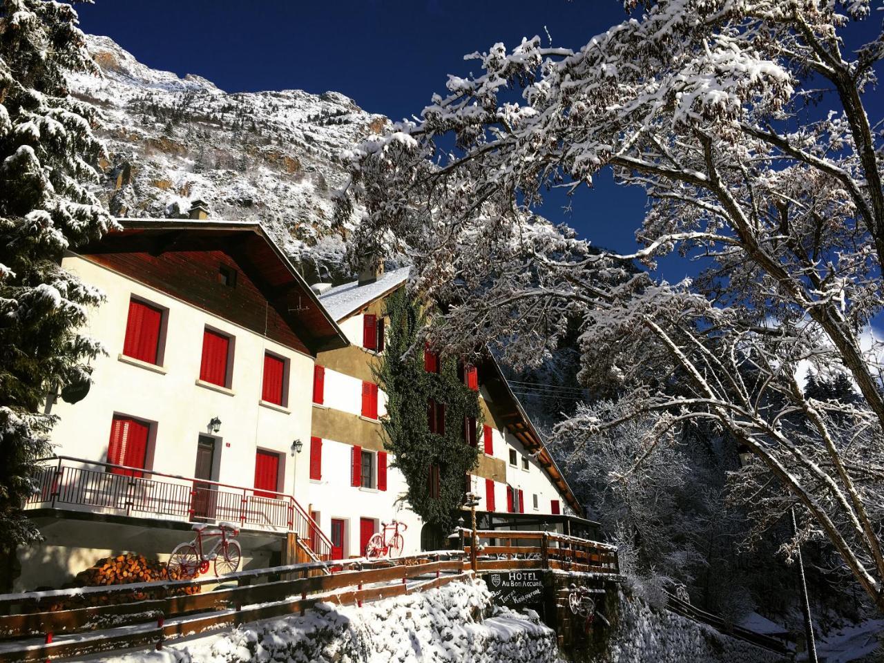 Hotel Au Bon Accueil Les Deux Alpes Ngoại thất bức ảnh